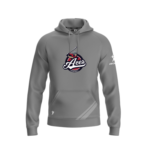 [FOLHSMGY-YXS-LOGO1] Decker Summit Hoodie (Youth XS, Gray, Logo 1)