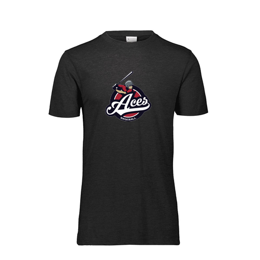 [FTSCUBBK-AS-LOGO1] Decker Men's Tri-Blend T-Shirt - Short Sleeve (Adult S, Black, Logo 1)