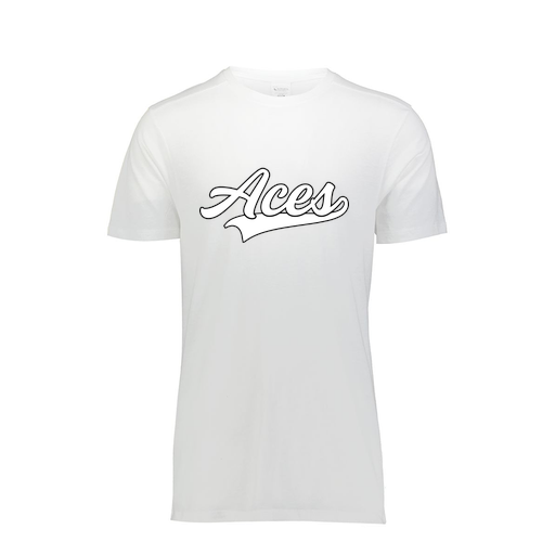 [FTSCUBWH-YS-LOGO2] Decker Youth Tri-Blend T-Shirt - Short Sleeve (Youth S, White, Logo 2)